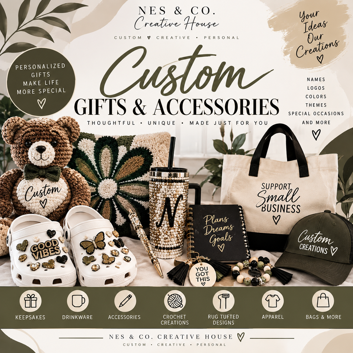 Custom Gifts & Accessories