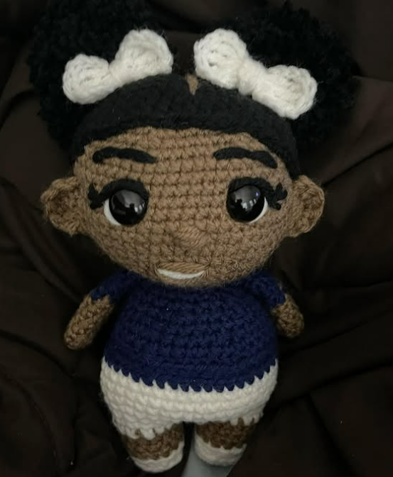 Handmade Mini Crochet Doll