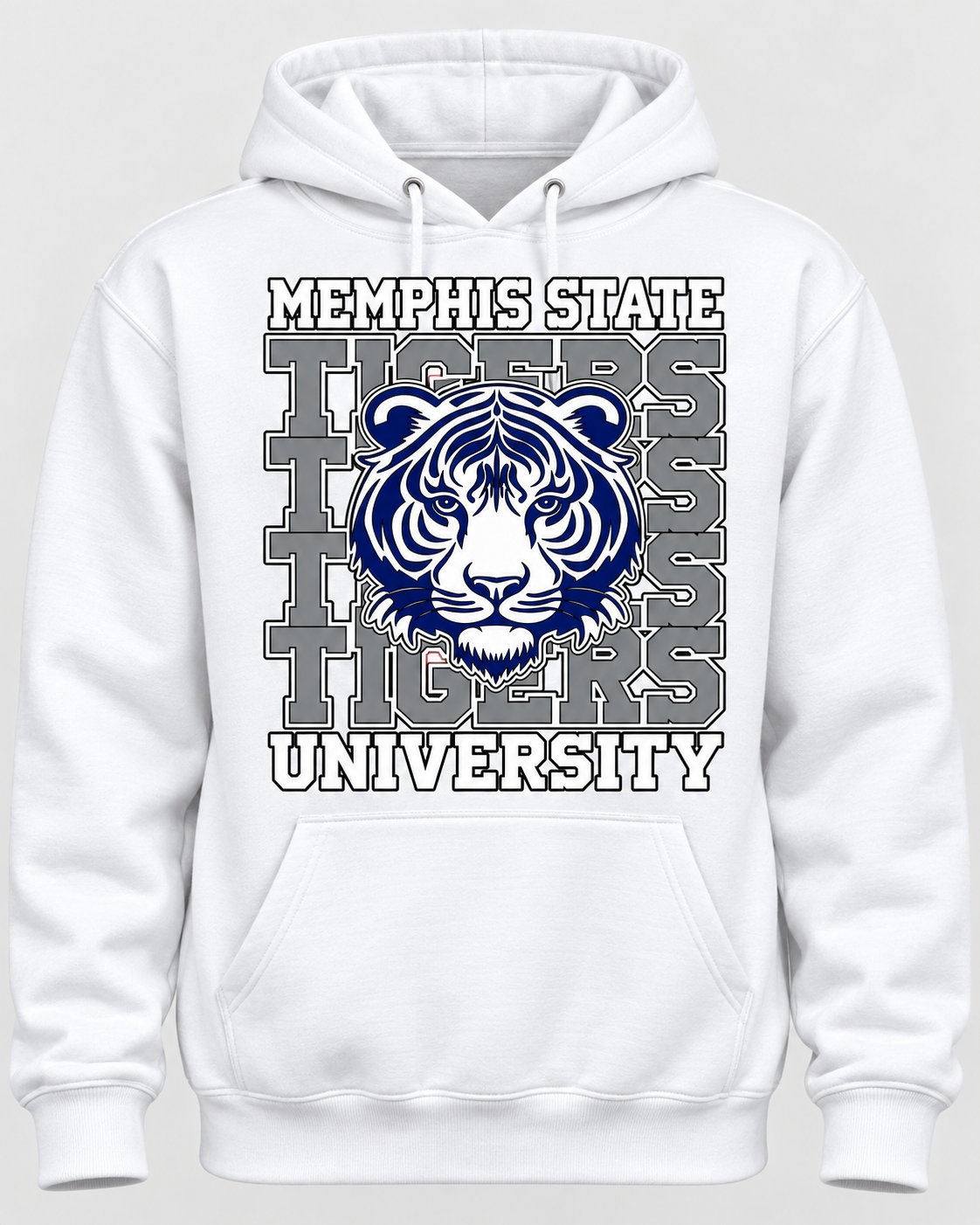 Memphis State Tigers University Tee & Hoodie